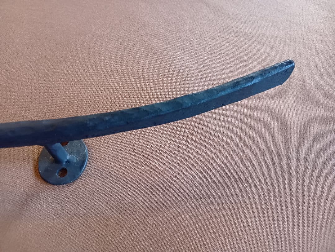 ハンドメイド　鉄製　ドアノブ　日本製