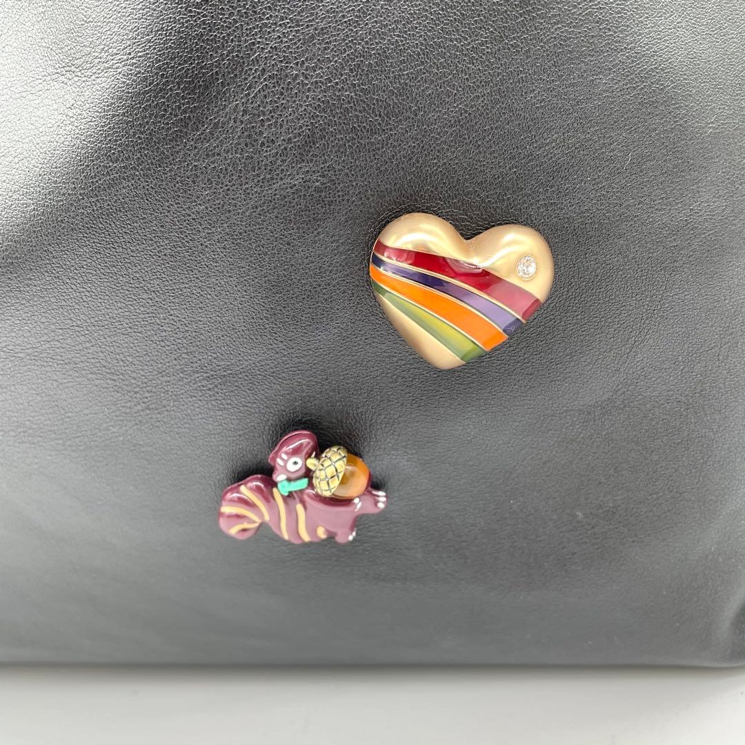 【極美品】コーチ　ブルックリン39 ワンショルダーバッグ　レザー　黒　A4可能