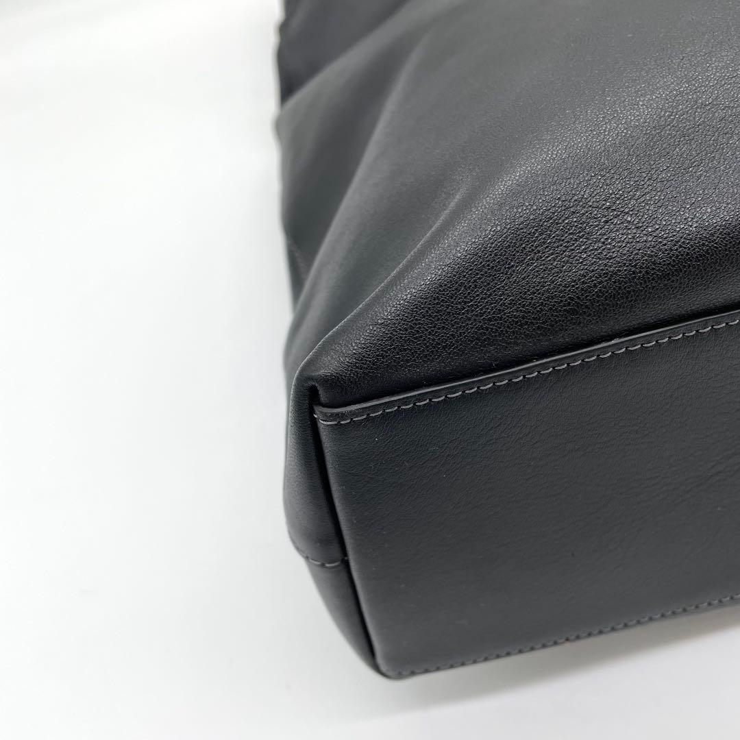 【極美品】コーチ　ブルックリン39 ワンショルダーバッグ　レザー　黒　A4可能