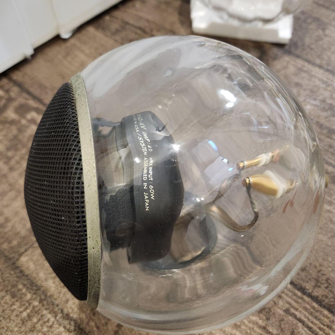 SASAKI ACOUSTICS クリスタル　スピーカー　３個わけあり