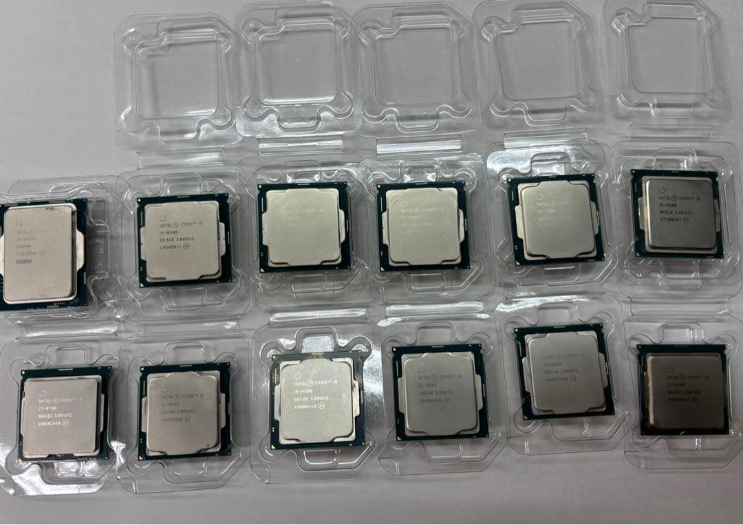 KarakenCPU i7-9700、i5-13500、9500他
