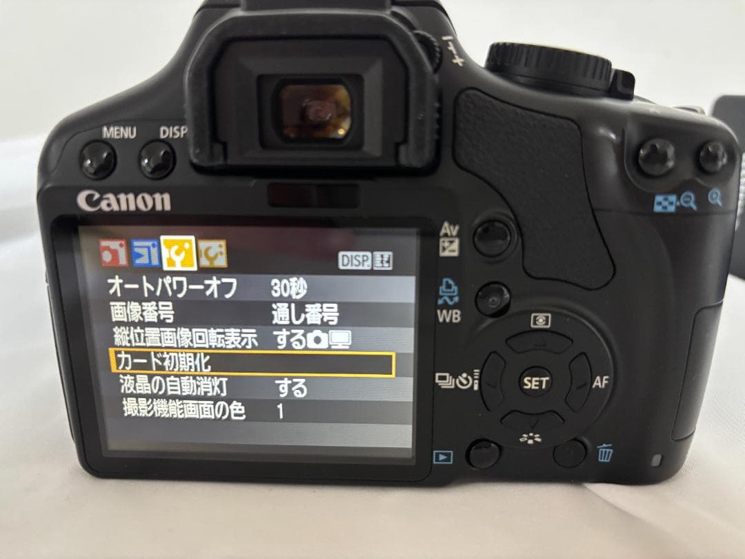 Canon EOS Kiss X2 ボディ バッテリー 充電器 メモリーカード