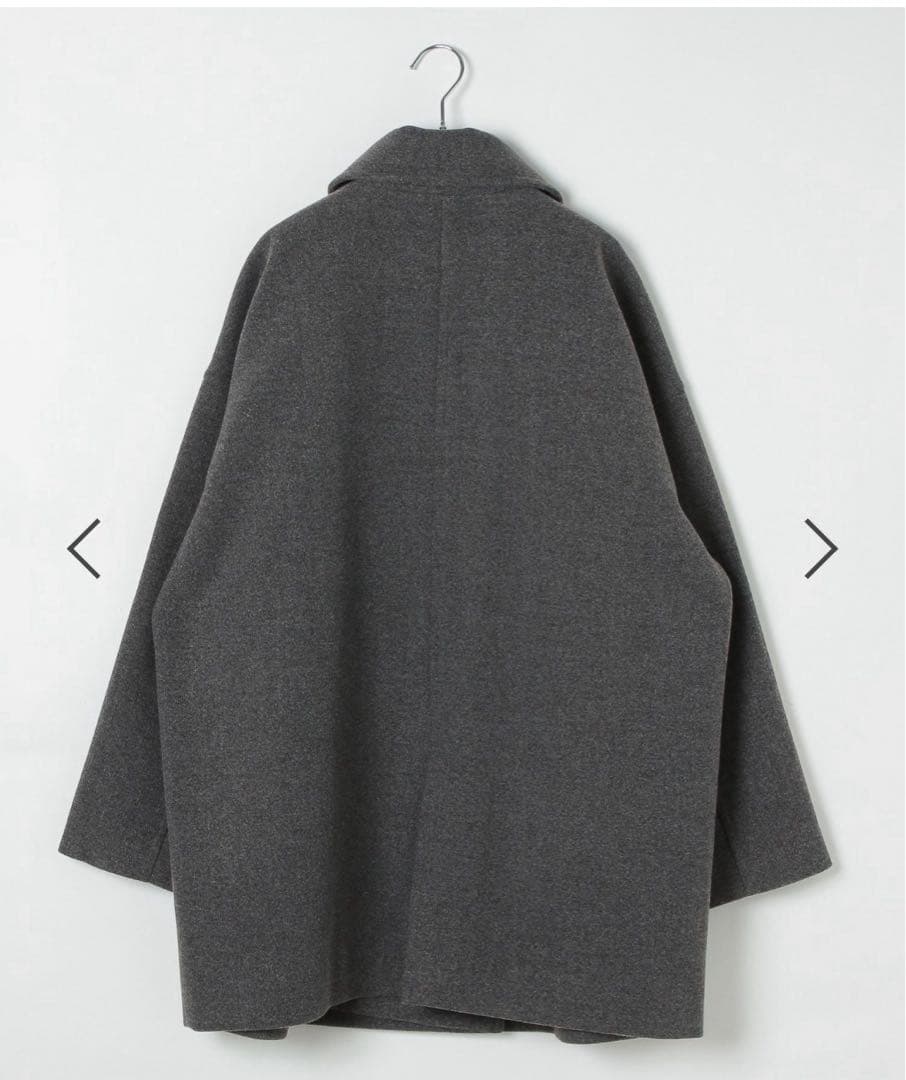 LEPSIM ウーリーダブルミドルコート