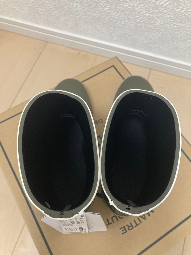 【新品】AIGLEエーグル天然/ラバーブーツ/レディース23cm【入手困難品】