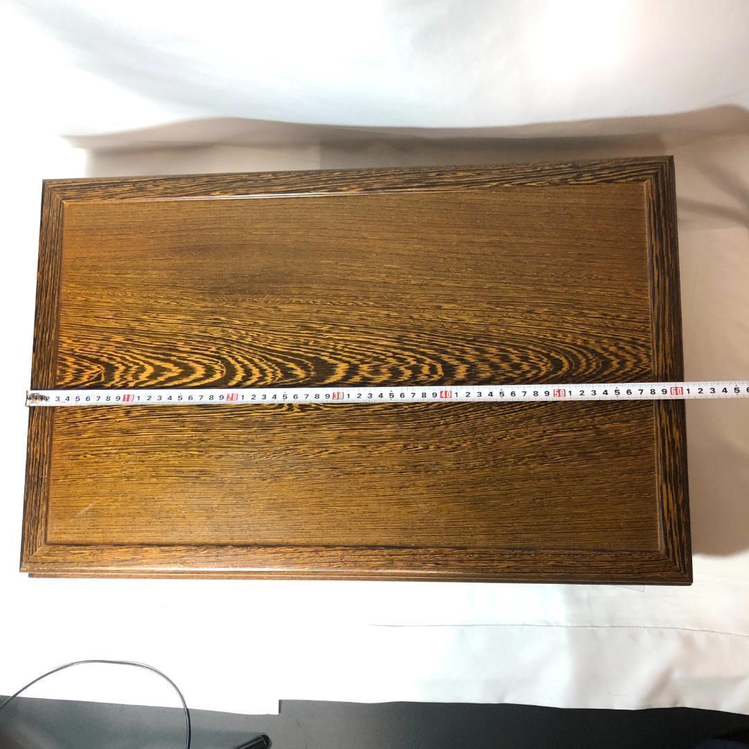 盆栽台,花台　飾り台 盆栽卓　61.5㎝、5kg 天然木アンティーク　未使用品