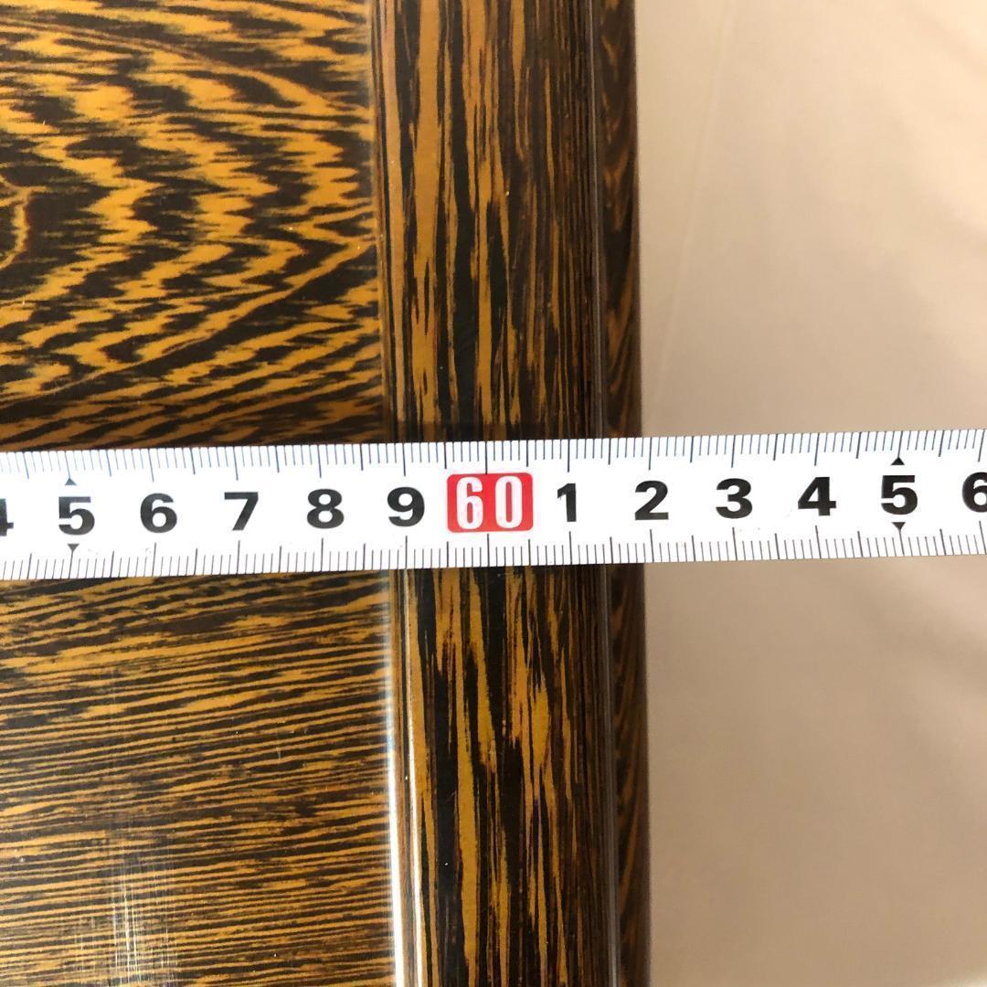 盆栽台,花台　飾り台 盆栽卓　61.5㎝、5kg 天然木アンティーク　未使用品