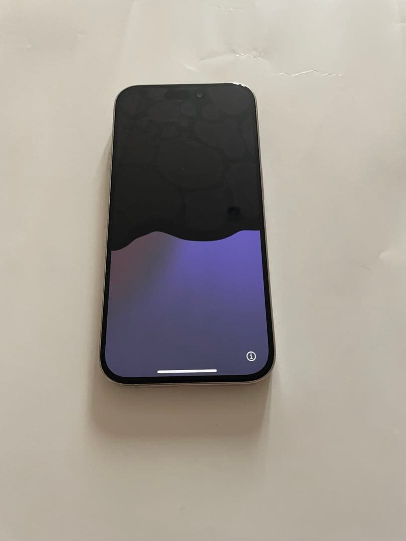 ［なな］ジャンク品iPhone15 Pro 128GB ホワイトチタニウム