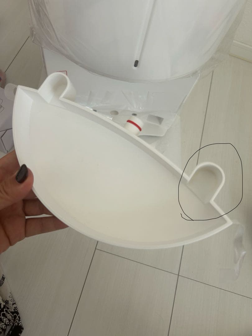 【美品】‼️エブリィフレシャス　ミニ　卓上型　浄水器　ウォーターサーバー　ホワイト