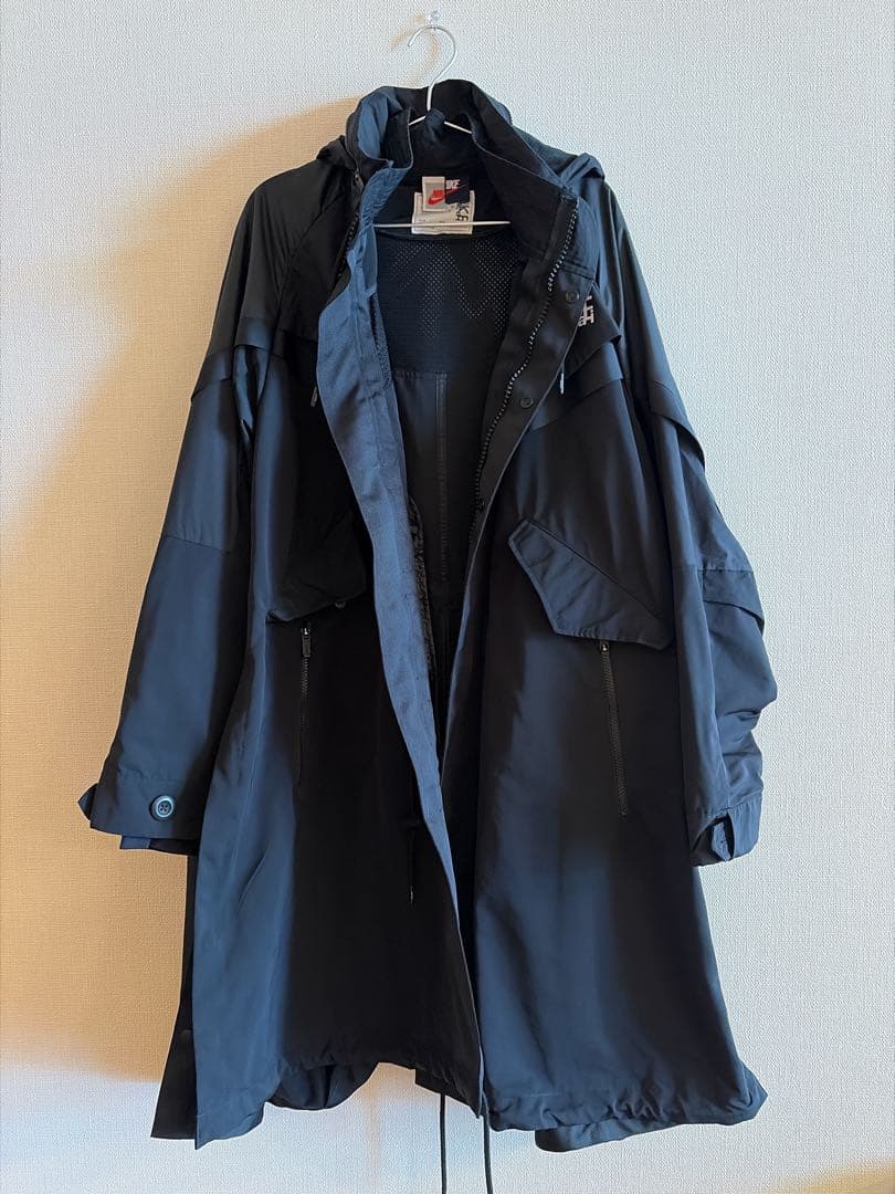 【sacai×NIKE】トレンチジャケット サイズM