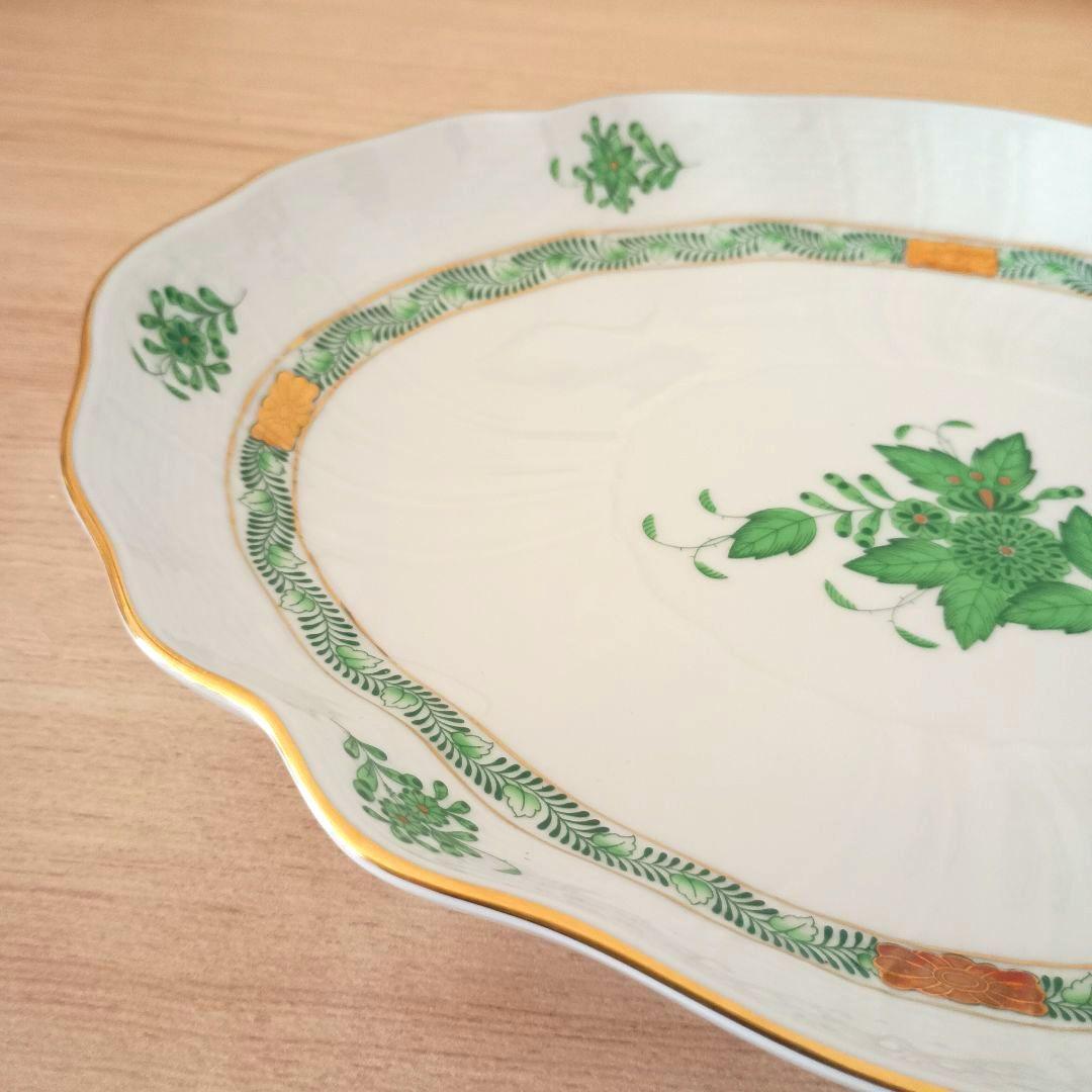 【新品未使用】ヘレンドオーバルディッシュ26㎝