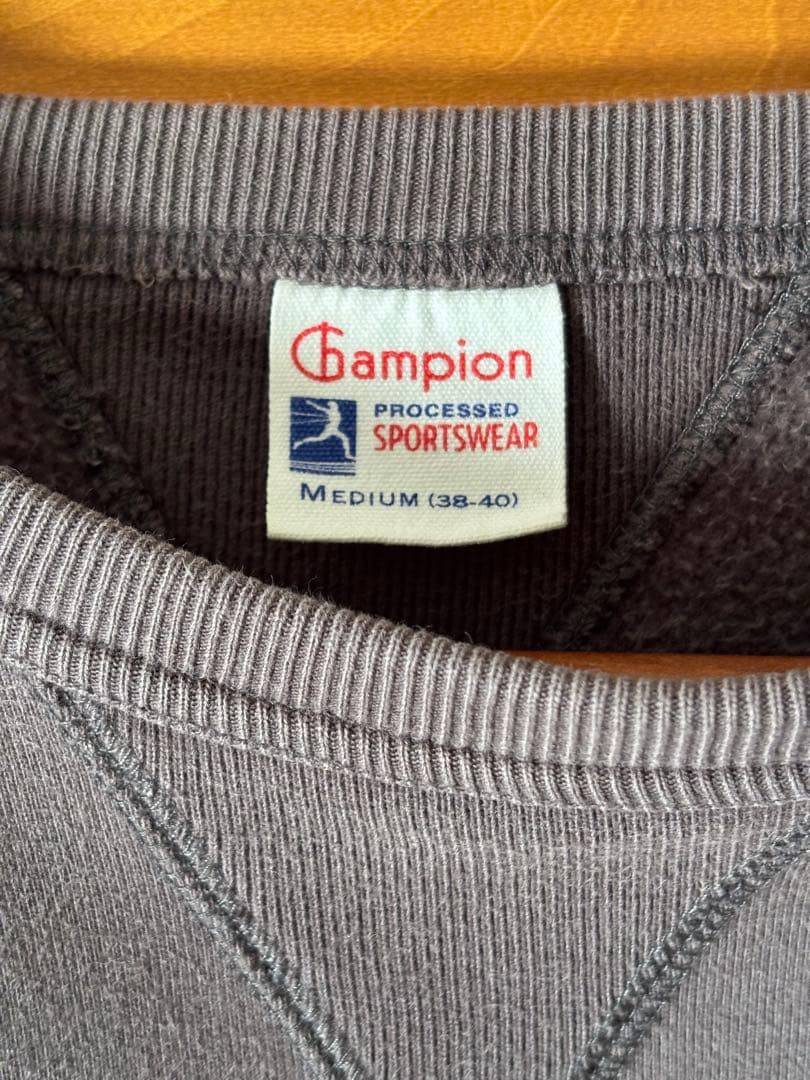 希少 チャンピオン ランタグ復刻 スウェット 嘉手納基地 USAF M 両V