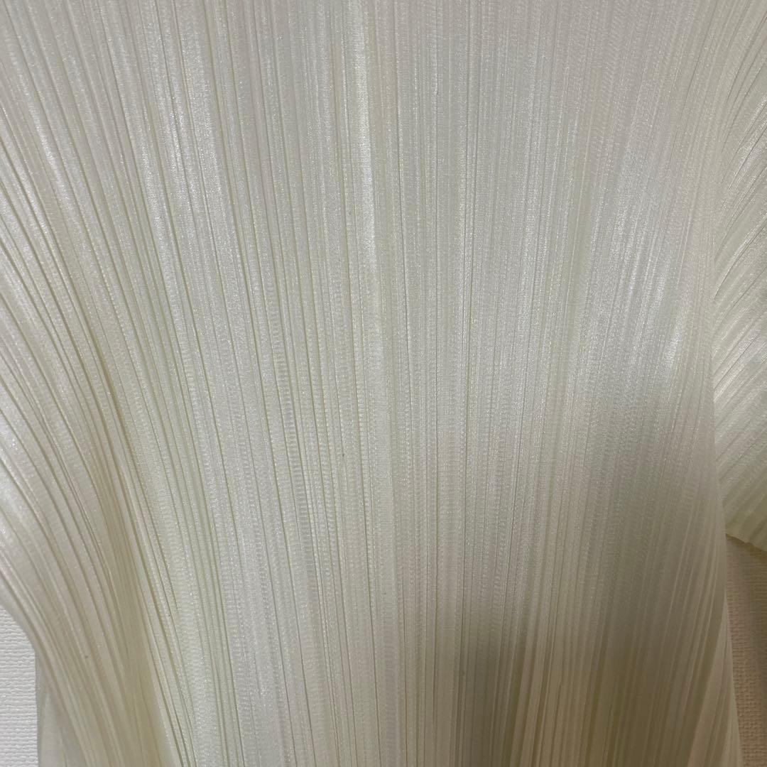 プリーツプリーズ　シャツトップス