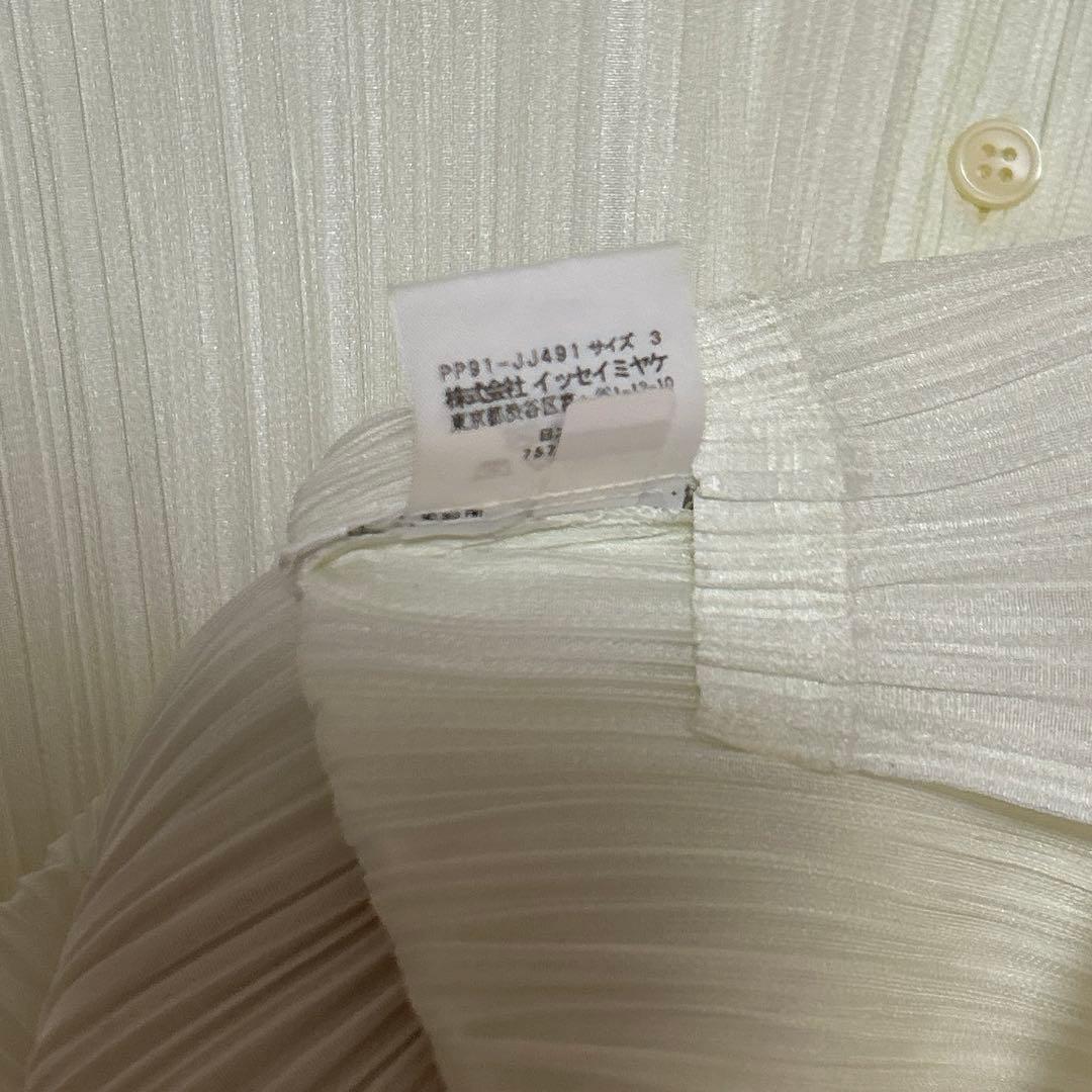 プリーツプリーズ　シャツトップス