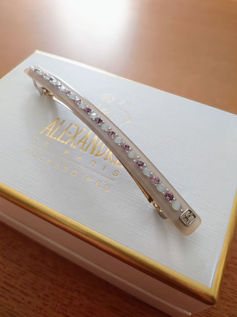 アレクサンドルドゥパリ 2点セット バレッタ スワロフスキー