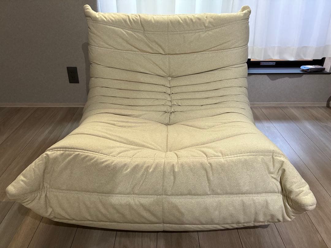 きょん:【正規品】リーンロゼトーゴ 1Pソファ50周年記念アイボリー