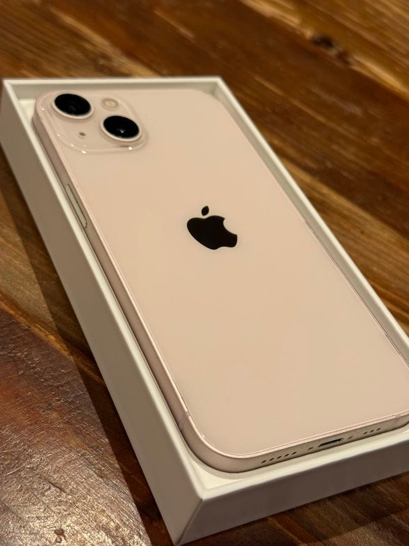 【美品】iPhone 13 ピンク 128GB SIMフリー 本体