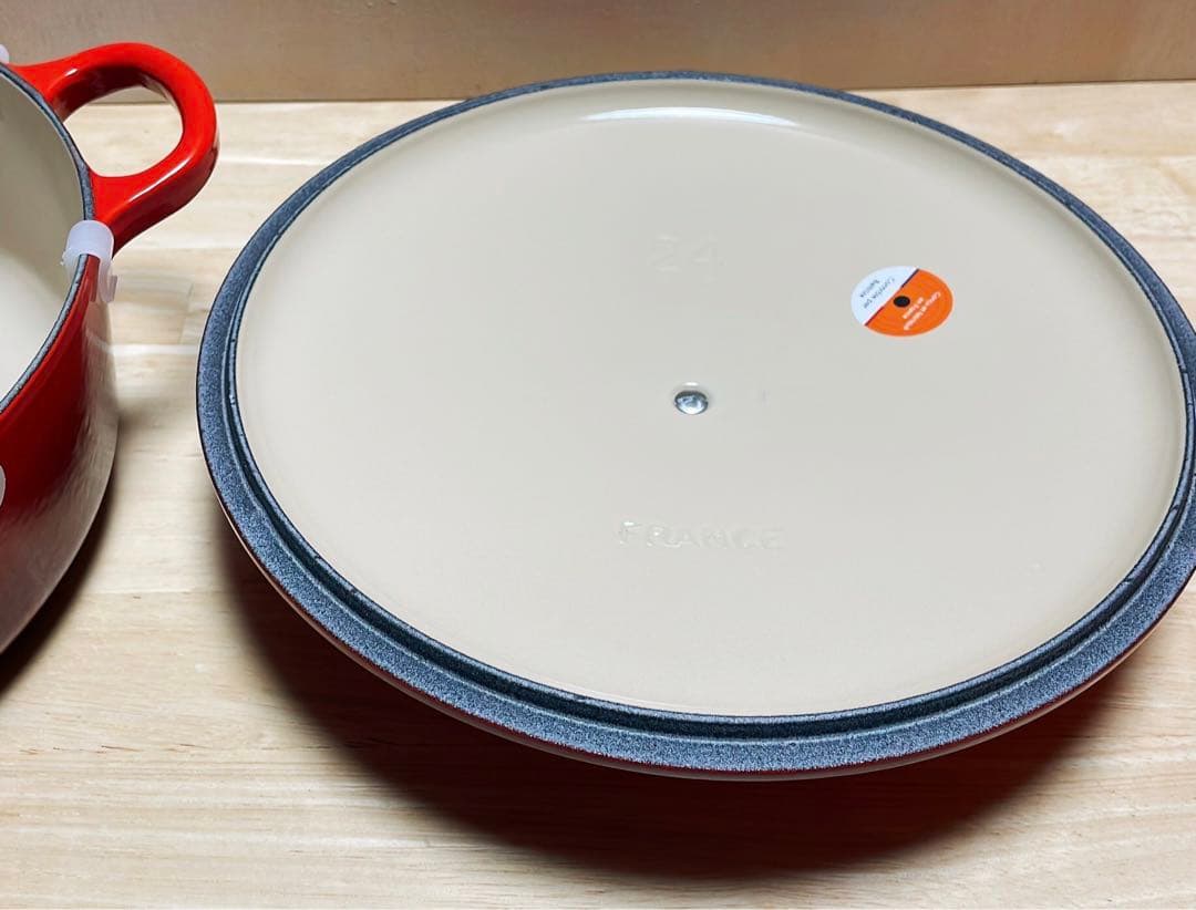 ル・クルーゼ　24cm レッド　赤