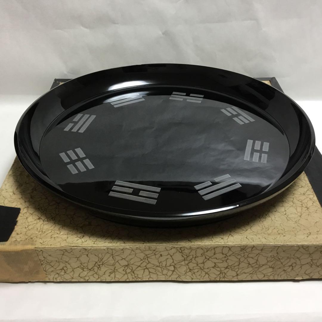 八掛盆 木製 貝入 茶道具 古物品