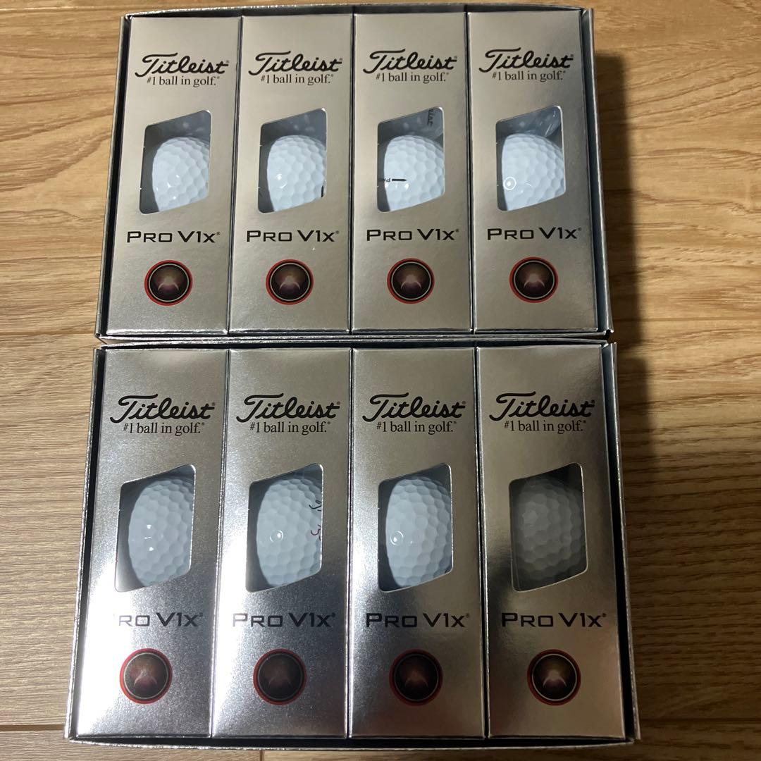Titleist Pro V1x ゴルフボール 2ダース