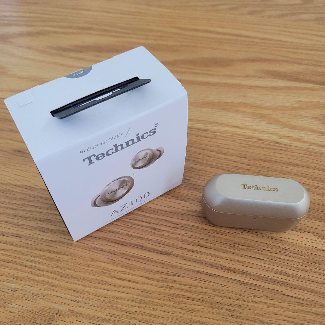 Technics EAH-AZ100-N　シャンパンゴールド　充電ケースのみ