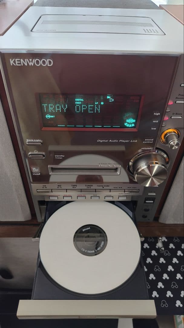 KENWOOD RXD-SV3MD-S MDのみ動作不良(ジャンク品扱い)