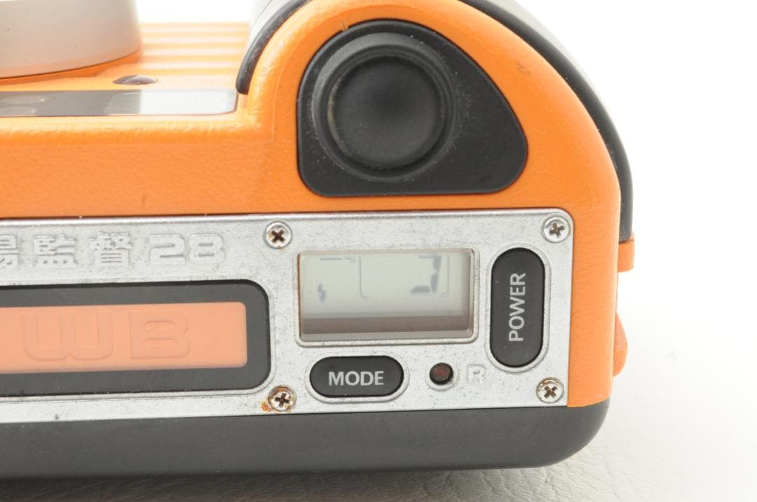 Konica コニカ 現場監督 28 WB ECO オレンジ フィルムカメラ