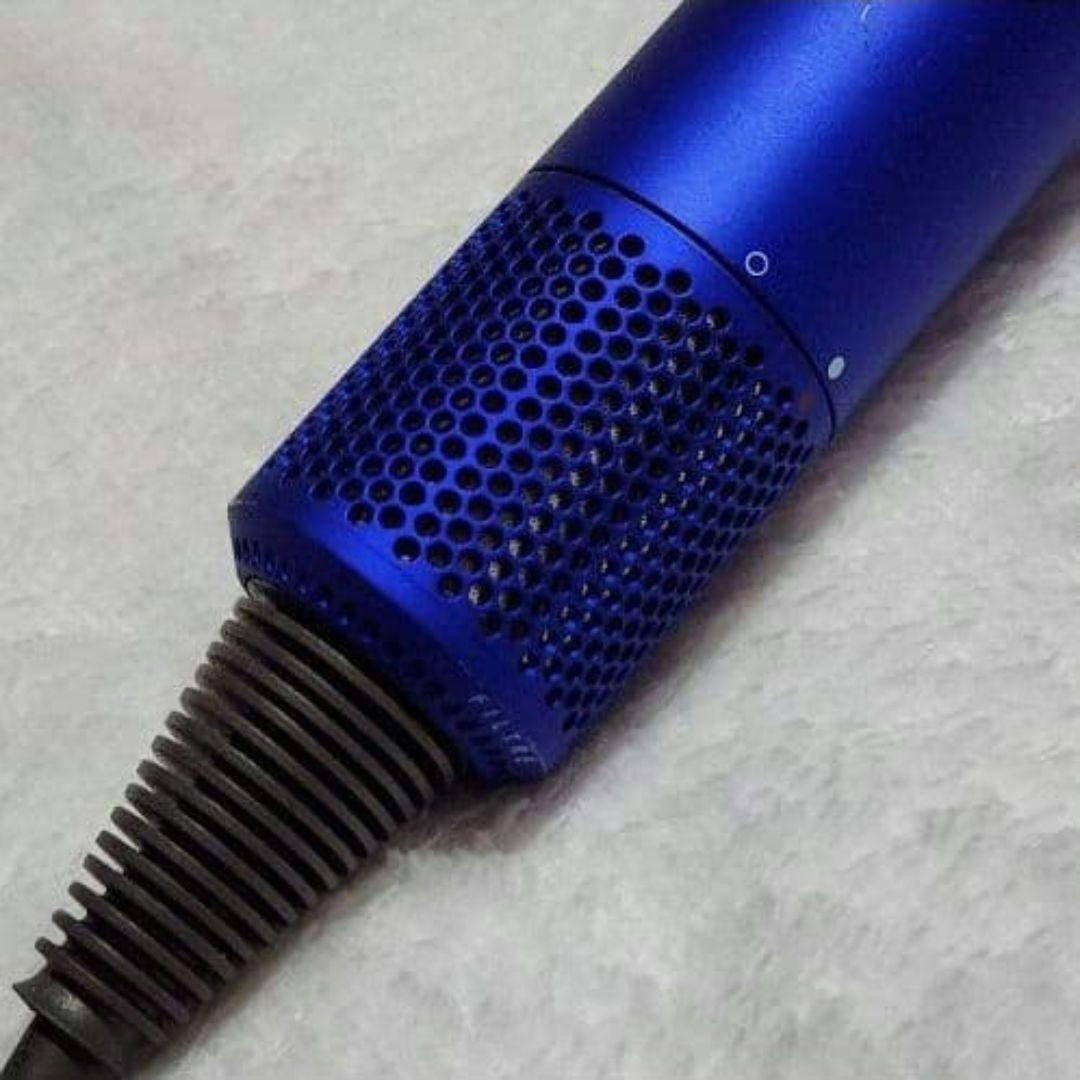 Dyson ヘアドライヤー ブルー ゴールド　(23.75Kの金箔コーティング)