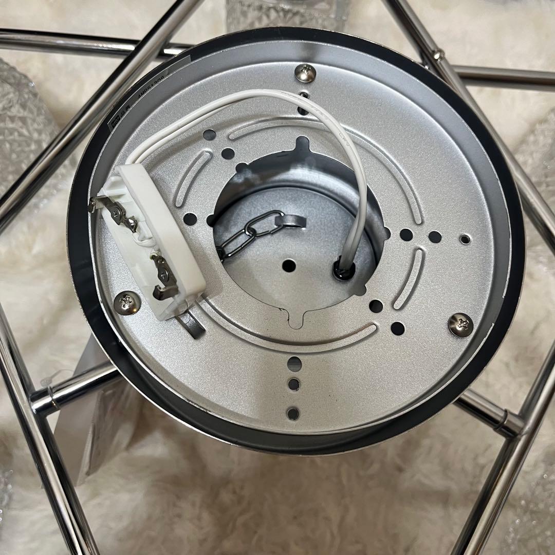 キシマ　シャンデリア　シーリングライト　amp51308 シルバー