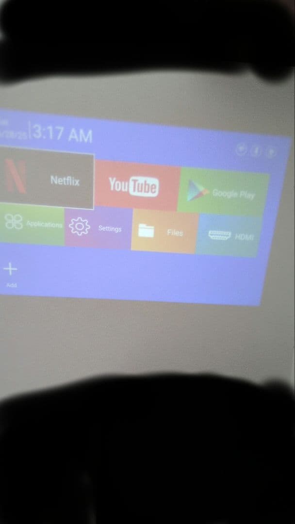 プロジェクター本体 Netflix YouTube対応