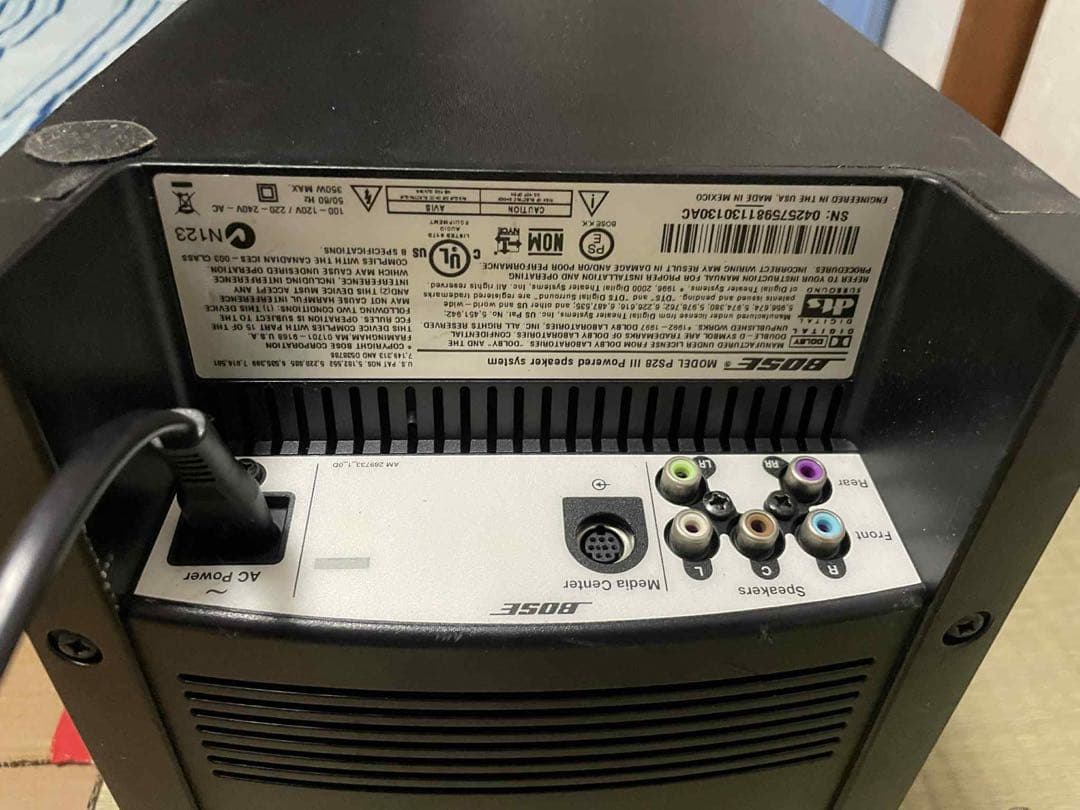 ラジオ・コンポ BOSE Lifestyle PS28 |||