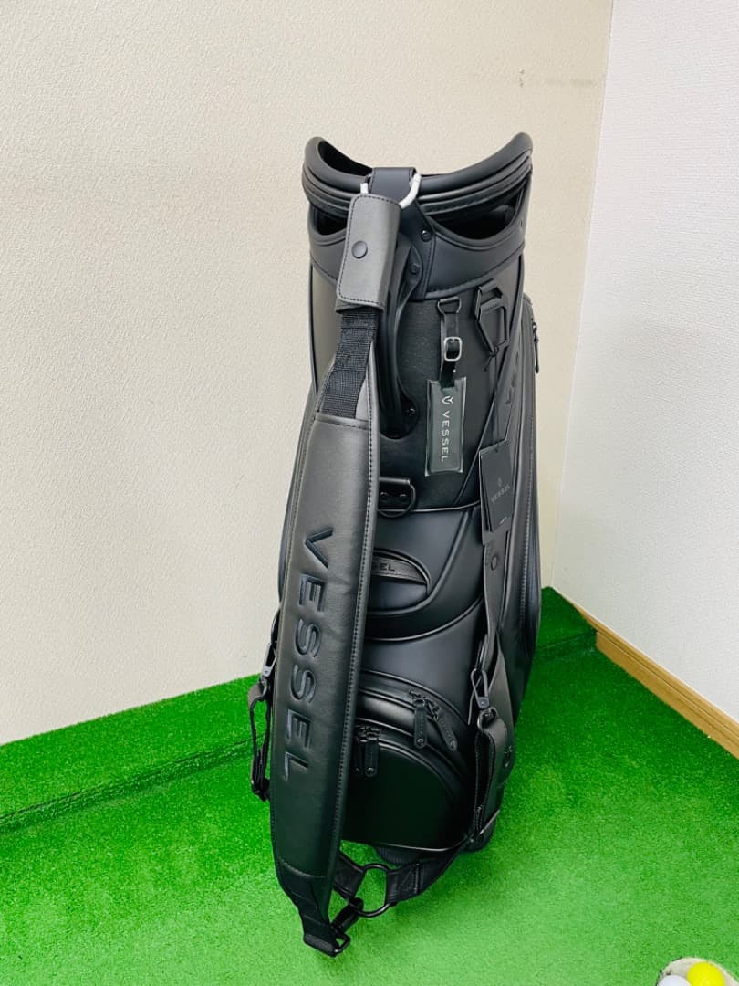 ゴルフバッグ・キャディバッグ VESSEL PRIME 2.0 Staff Black
