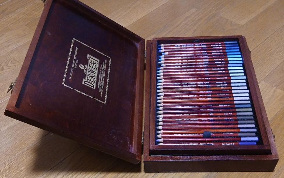 値下げ　ダーウェント　DERWENT PASTEL PENCILS 90色