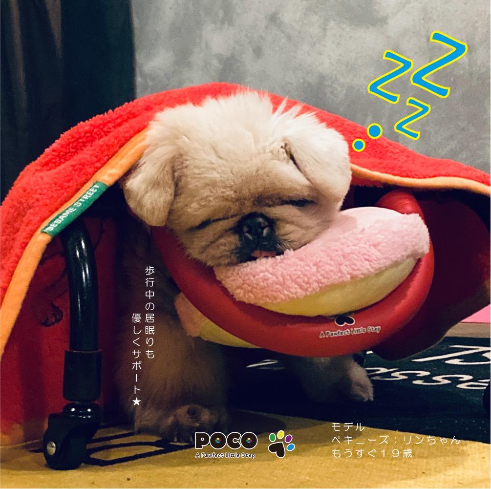 愛犬４輪歩行器【サイズ調整可】×【彩色レッド】介護・リハビリetc...