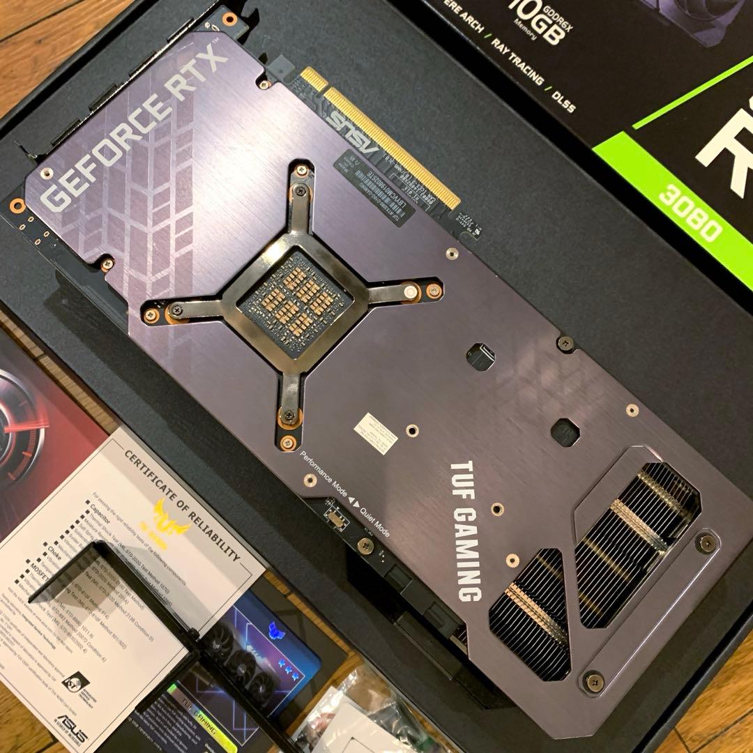 値下 ASUS TUF GeForce RTX3080 OC 10GB