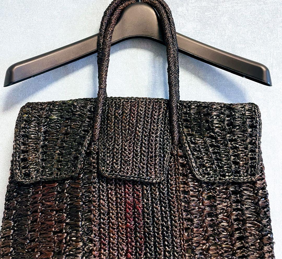 ANAYI アナイ MAISON N.H PARIS ラフィアバッグ