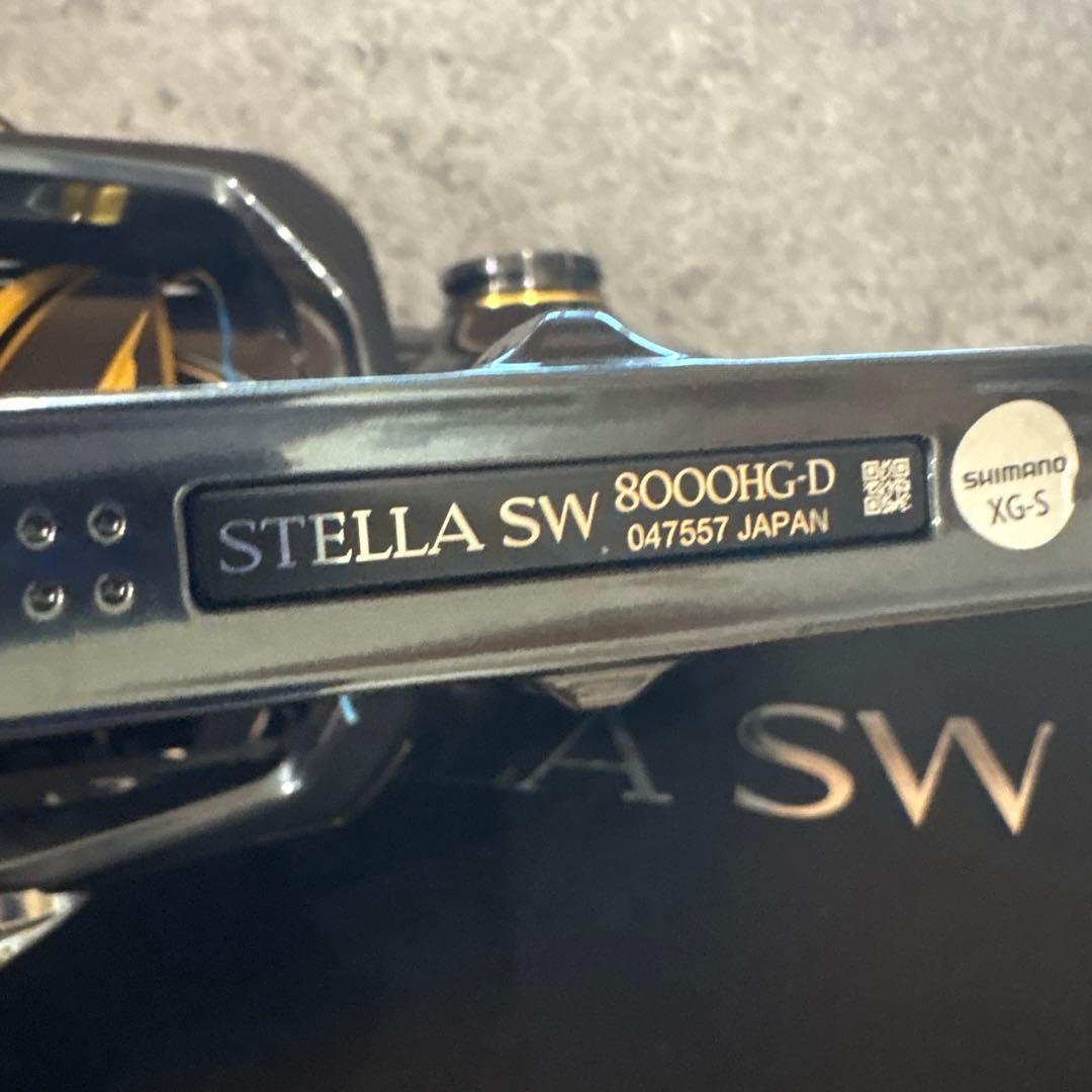 SHIMANO 25 ステラSW 8000HG スピニングリール 美品
