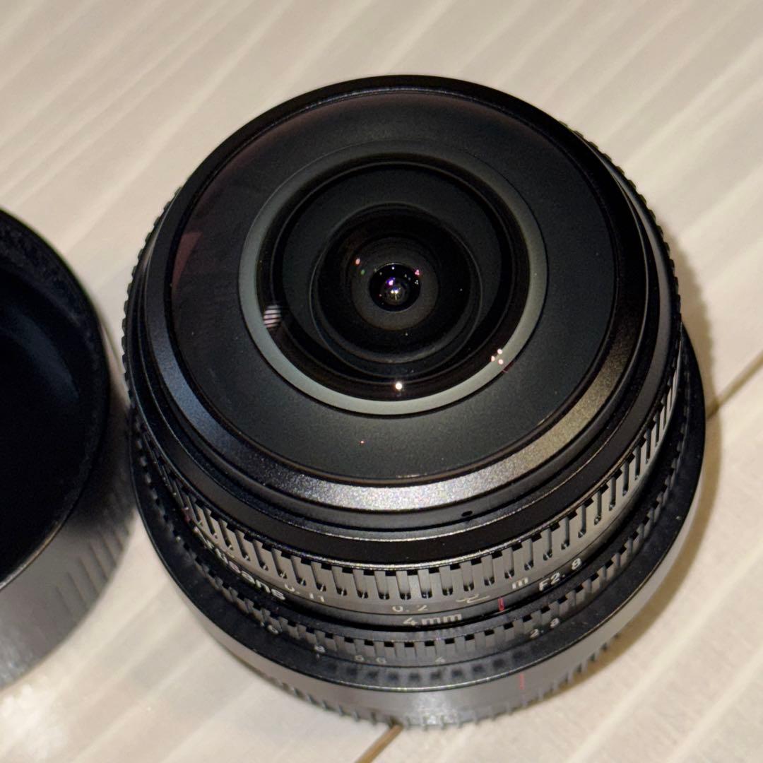 7artisans 4mm F2.8 円形魚眼レンズ xマウント 富士フイルム