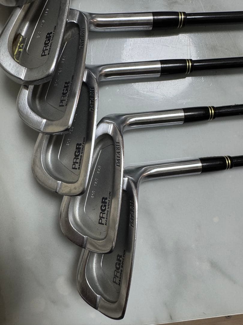 PRGR アイアンセット ステンレススチール カーボンシャフト