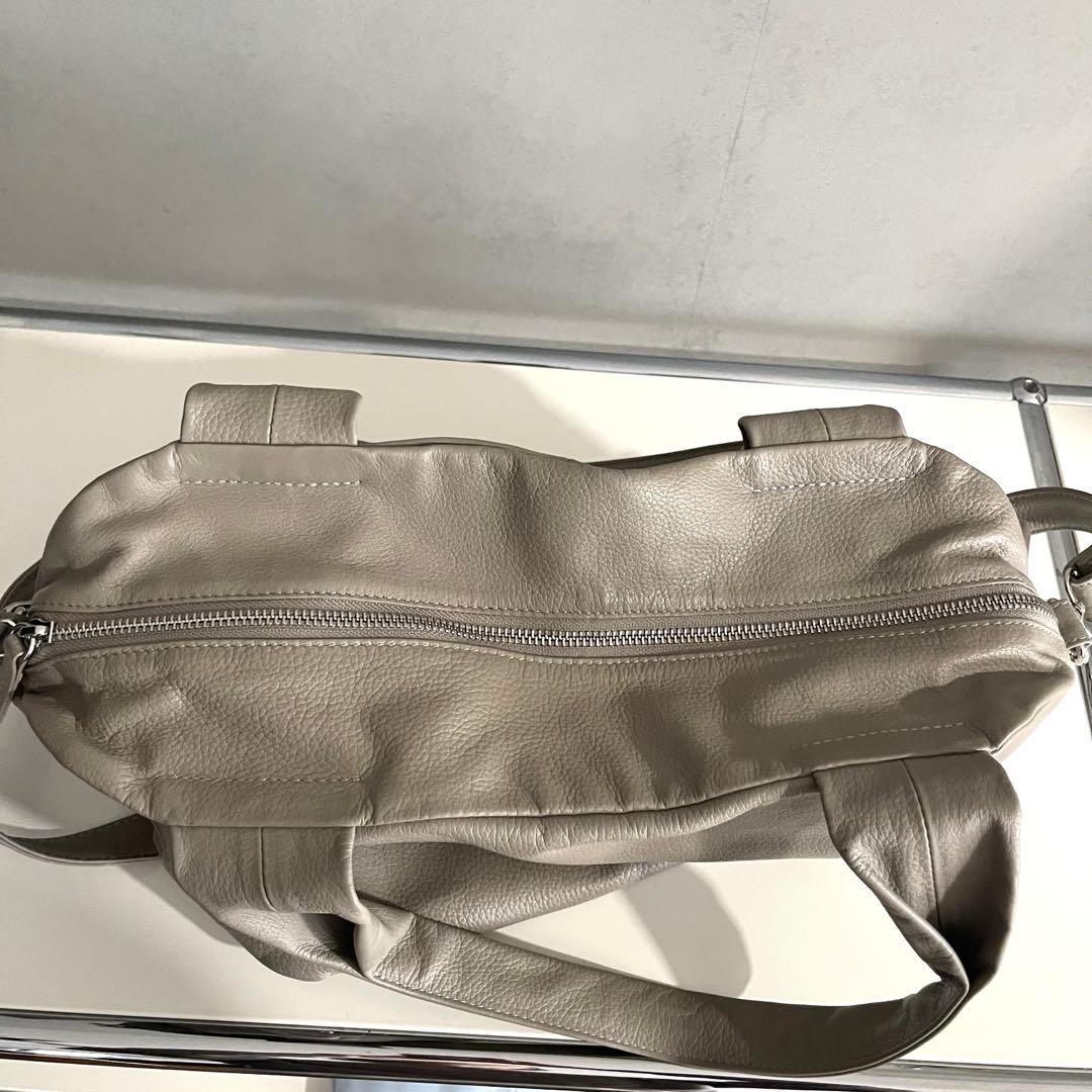 美品✨ear PAPILLONNER　レザーフラップ2WAYバッグ　Lサイズ