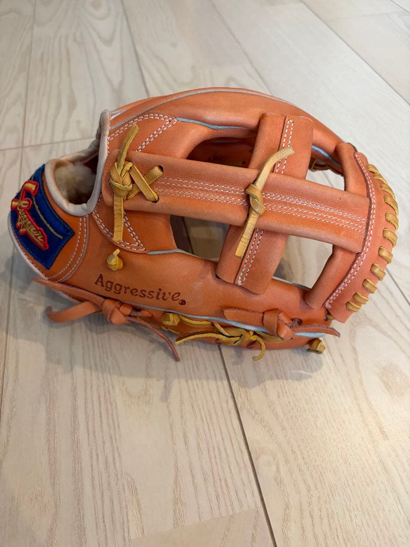 Slugger 久保田スラッガー　軟式グローブ オレンジ