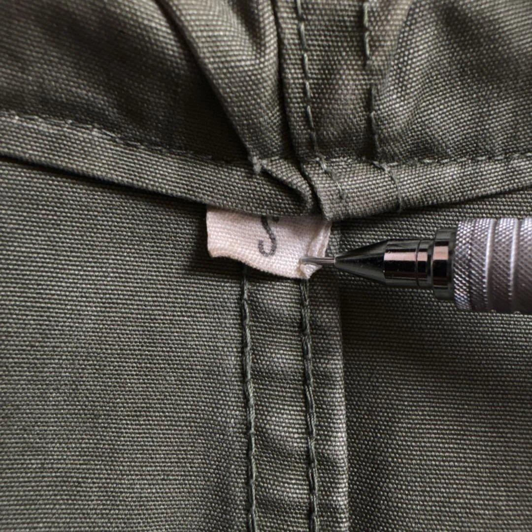 【希少】US.ARMY 40s M47 アルミジップ モッズコート S
