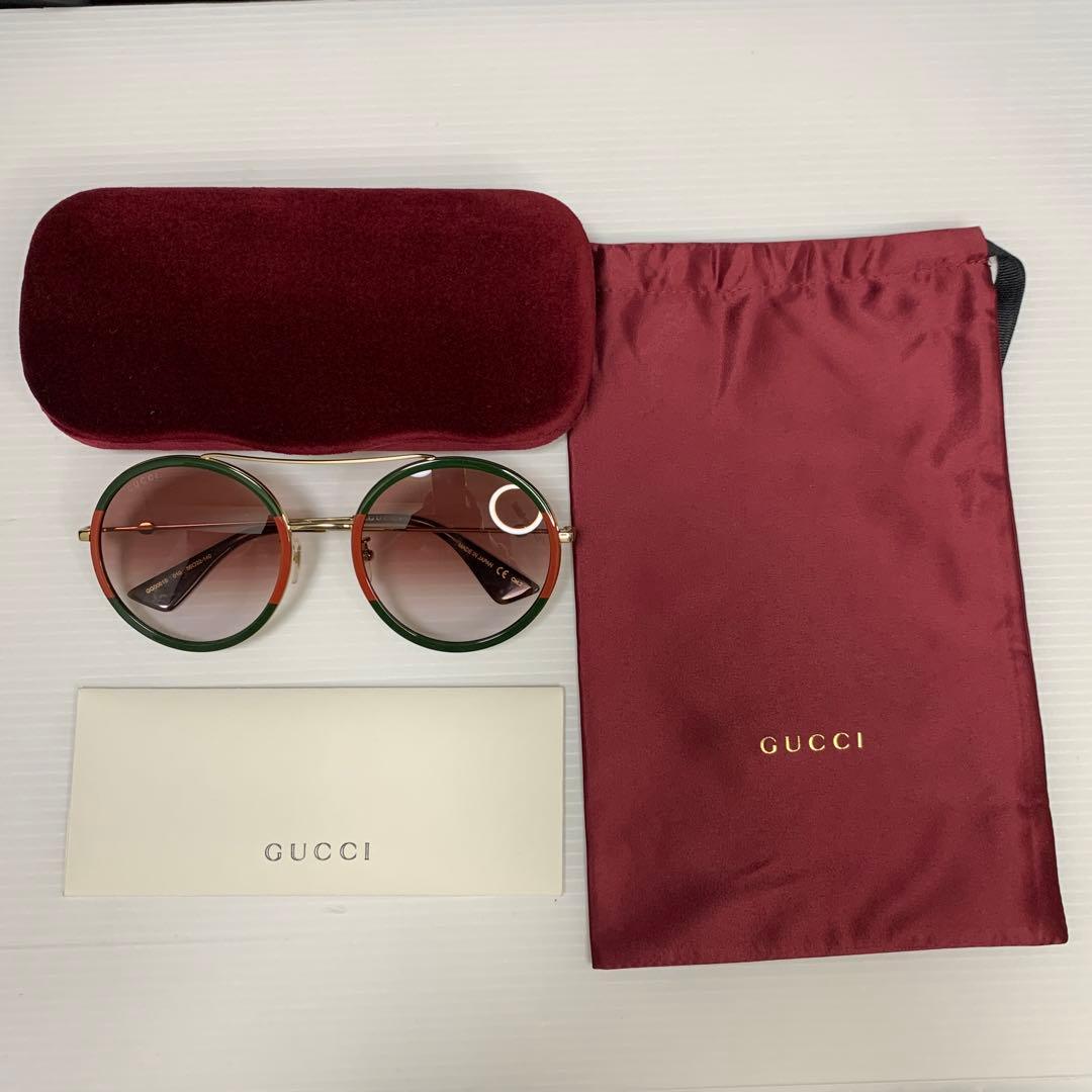 【GUCCI】【新品未使用】アイウェア 　GG0061S-010