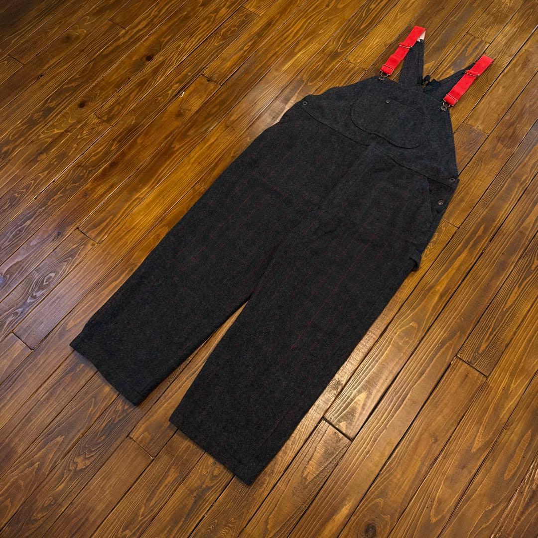 USA製‼︎【Woolrich ウールリッチ】ウールオーバーオール XL