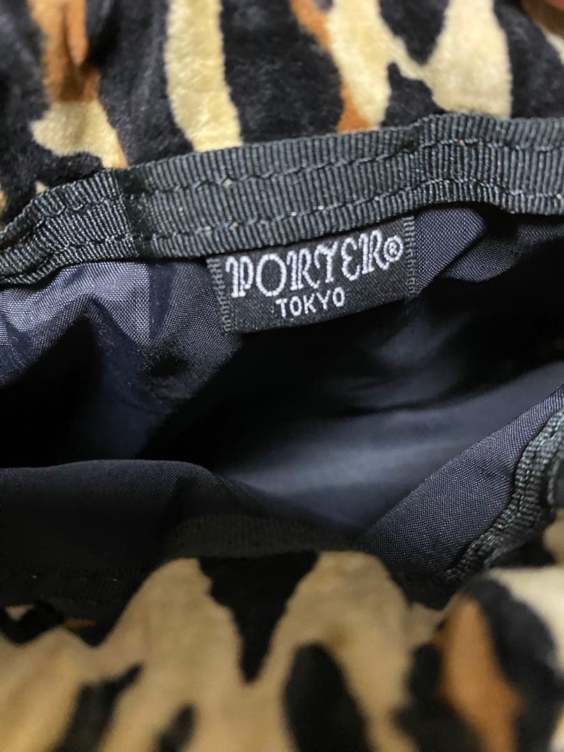 希少WACKO MARIA×PORTER レオパード　巾着