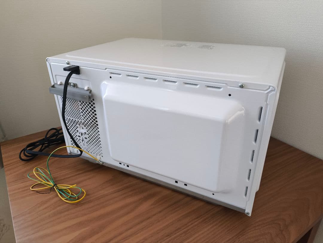 山善　23L YVR-F230　単機能電子レンジ ホワイト