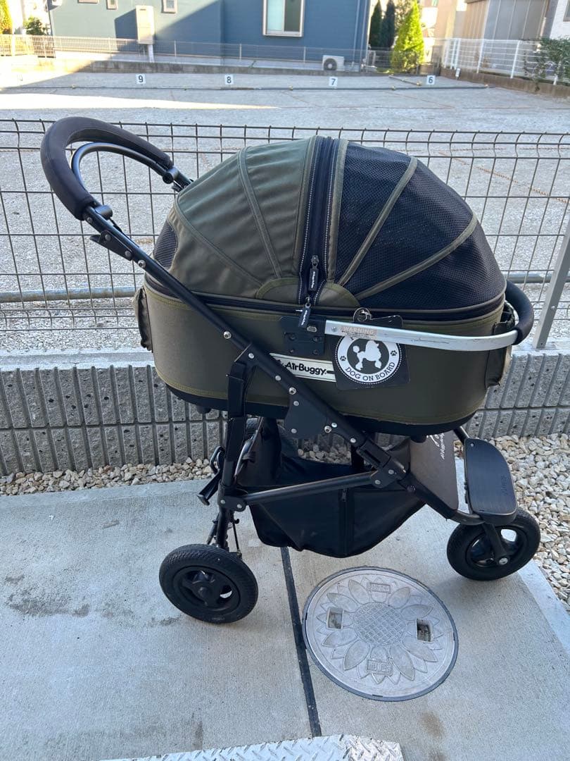 美品 AirBuggy for Dog ペットカート