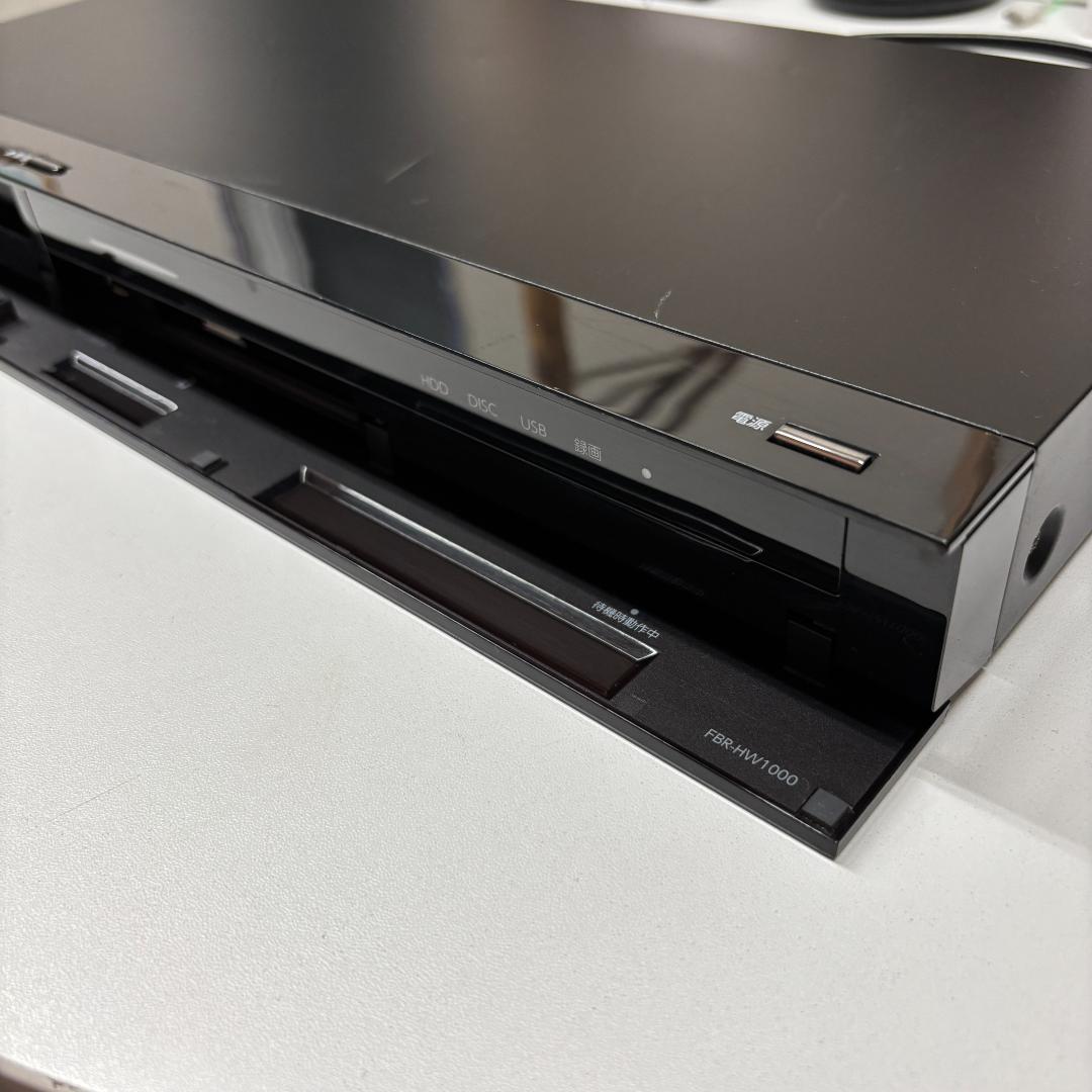 【完動・付属品フル】W録 FUNAI BDレコ FBR-HW1000 録画1TB