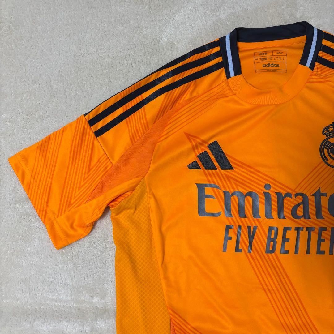 アディダス レアル・マドリード 24/25 アウェイ ユニフォーム オレンジ