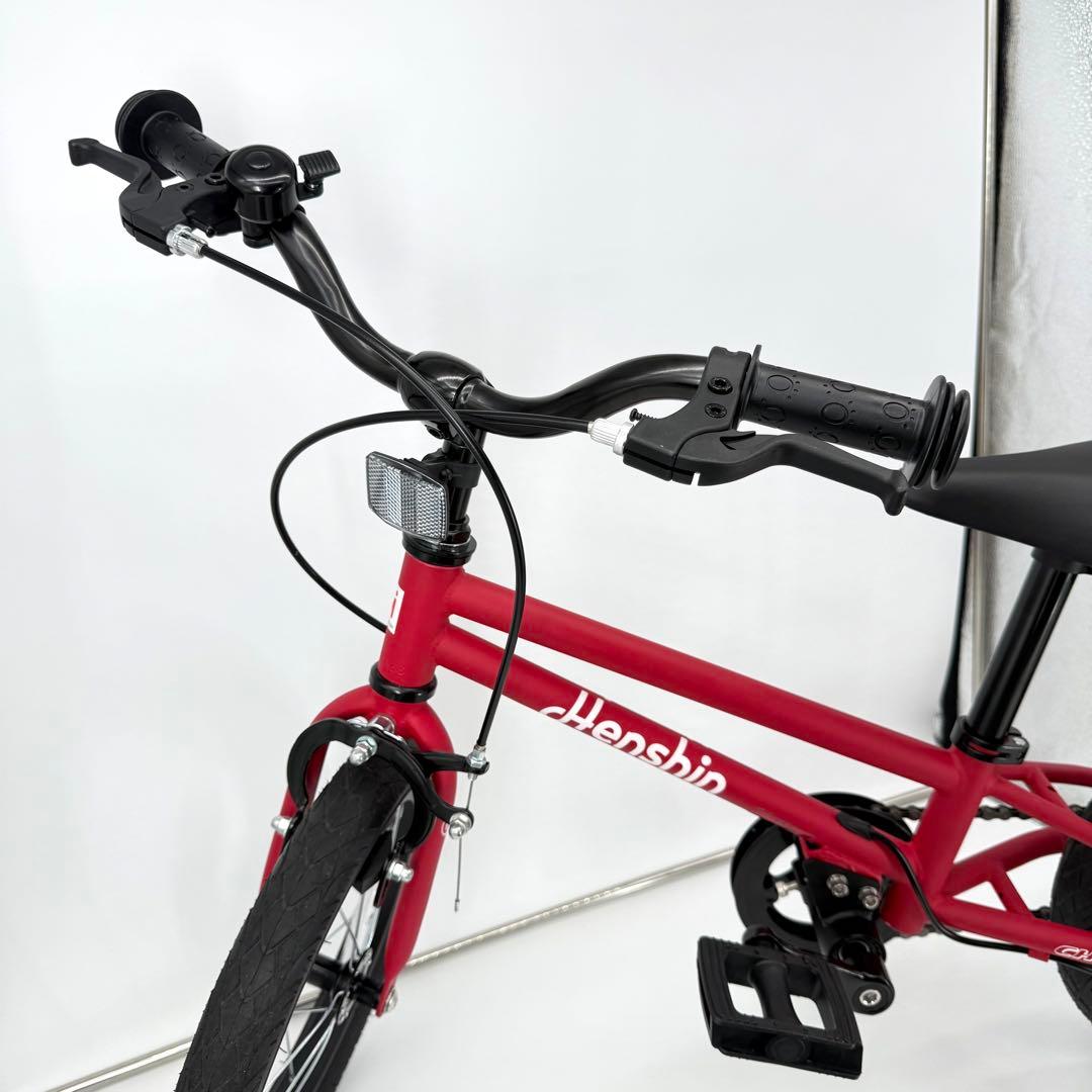 【美品】へんしんバイク C14 ストライダー　赤　レッド　自転車