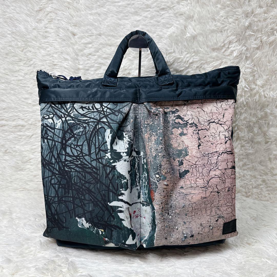 【激レア】PORTER BAL HELMET BAG コラボ 19AW ネイビー